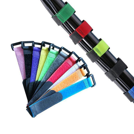 Fishing Rod Tie Strap Tackle Wrap Band Pole Holder Fastener Fish Accessory - Aimall