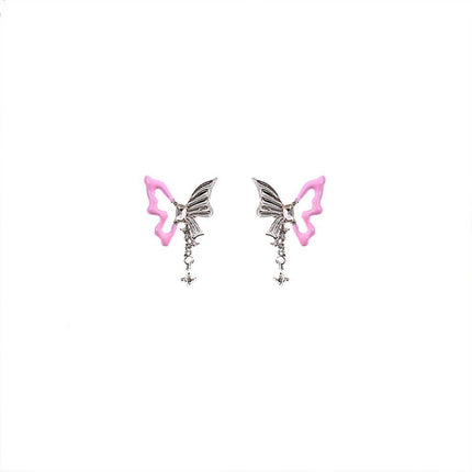 Stylish Hollow Butterfly Earrings for Women Lightweight Fashion Jewelry Elegant