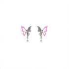 Stylish Hollow Butterfly Earrings for Women Lightweight Fashion Jewelry Elegant