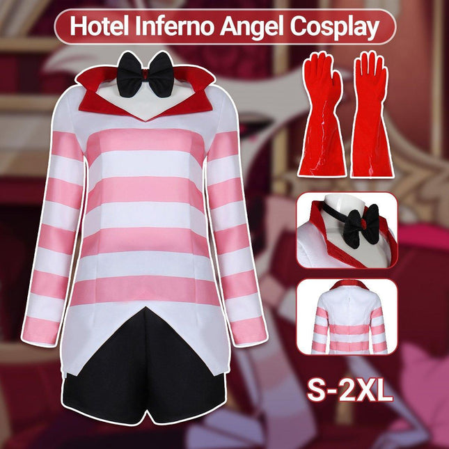 The New Source Of American Drama Hell Inn Cos Clothing Hell Inn Cosplay Blitzo Performance Clothing