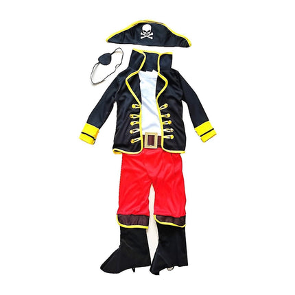 Child Pirate Costume Performance Costume Pirates Of The Caribbean Captain Jack Costume Cosplay Cosplay Party