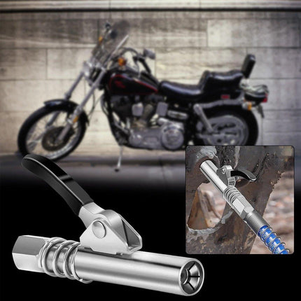 Grease Coupler Heavy-Duty Quick Release Grease Gun Coupler NPTI/8 10000PSI
