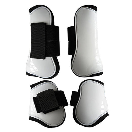 4pcs Show Jumping Horse Leg Warmers Gaiters for Joint Protection Equine Gear