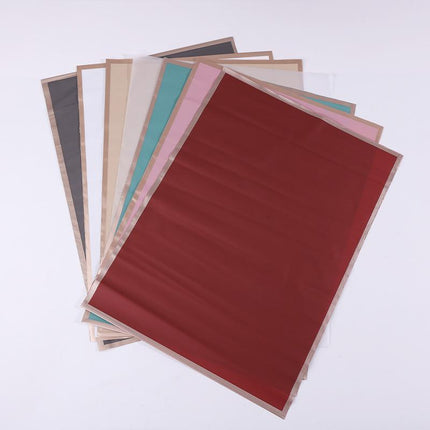50X Self Adhesive Seal Multi-Colour Plastic Bags 28*40cm Tshirt Clothes Gift Bag