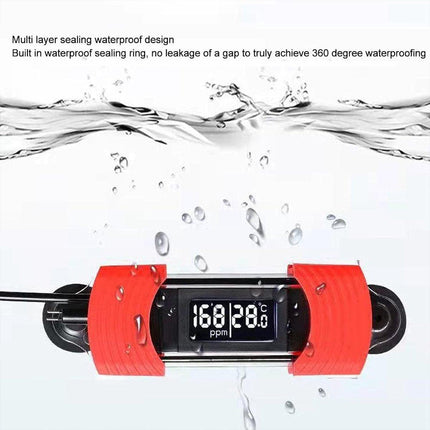Calibrated Aquarium Thermometer Dual Display Fish Tank Temperature Screen