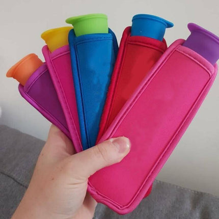Colorful Icy Pole Holders Zooper Dooper Cover Kids Ice Lolly Iceblock - Aimall