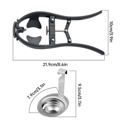 Quick Egg Opener Whisk Baking Kitchen Gadget Tool for Easy Cooking and Meal Prep