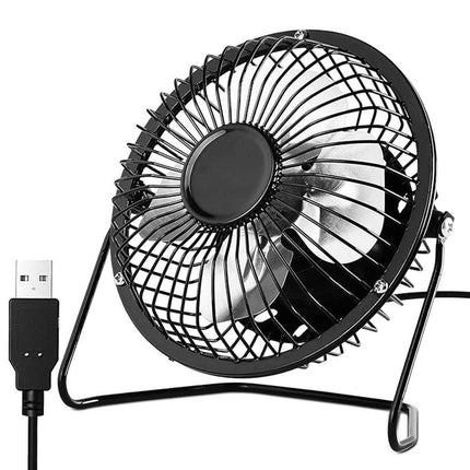 USB Powered Portable Mini Desk Fans Quiet Small Personal Table Cooler Fan