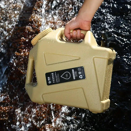 12L Portable Outdoor Camping Water Storage Bucket Tank for Pure Drinking Water