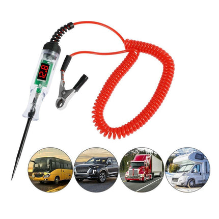 6-24V Digital Electric Circuit Tester LCD Test Light Car Truck Voltage Probe Pen