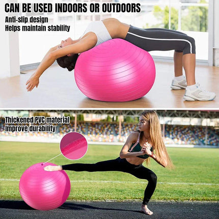 Explosion-Proof Thickened Inflatable Yoga Ball Massage Fitness Stability Ball