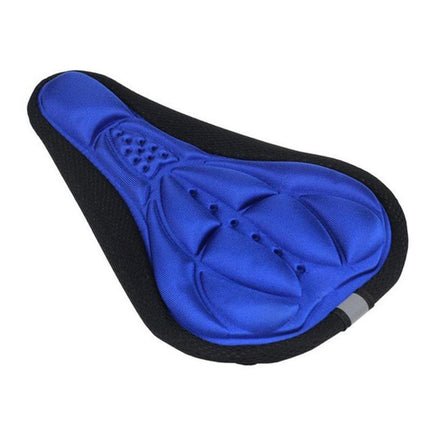 Thick Silicone Bike Seat Cover Comfort Gel Cycling Bicycle Saddle Cushion Pad - Aimall