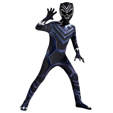 Anime Movie Same Cosplay Halloween Children's Adult Leotard Headwear Deadpool Black Panther