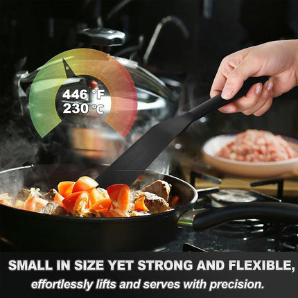 4PCS Kitchen Silicone Spatula Frying Shovel Non-stick Pan Frying Fish Shovel