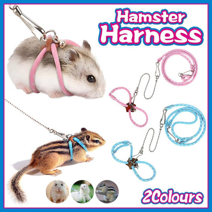 Hamster Traction Rope Anti Bite Mouse Walking Leash Windproof Outdoors Safe - Aimall