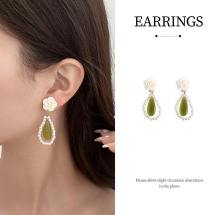 Long Dangle Earrings Fresh Sweet Style Fashion Jewelry For Young Women Gift