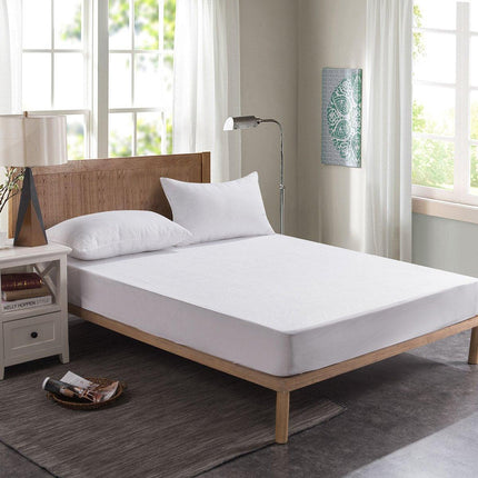 Single 96x200cm Hotel Bedding White Cotton Satin Bedspread