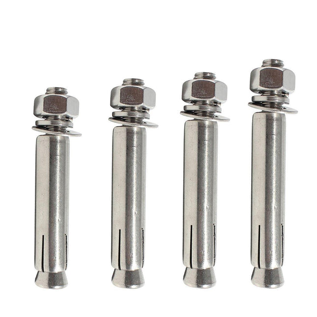 2pcs M16 Expansion Screws Hexagon Bolts Duty Wall Anchor Fasteners