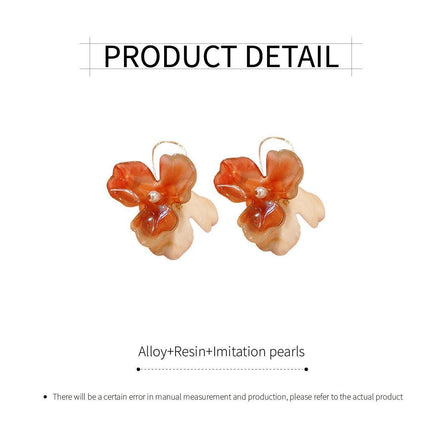 Retro Floral Geometric Earrings Vintage Fashion Jewelry for Women Accessories