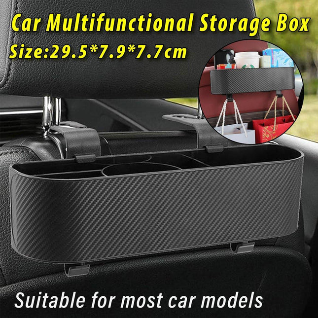 Backrest Hanging Storage Box Multifunctional Car Organizer for Accessories