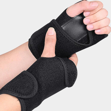 Wrist Support Hand Brace Band Carpal Gloves Tunnel Splint Arthritis Sprains Pain - Aimall