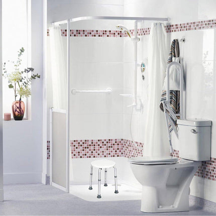 Non Slip Bath Chair Elderly Bathroom Stool Toilet Seat Secure Shower Bench