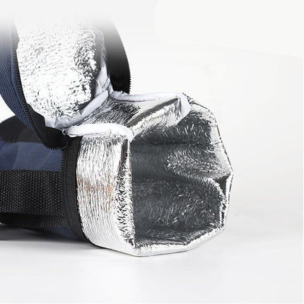 New Wine Portable Travel Cooler Bag Insulated Wine Bottle Tote Carrier - Aimall