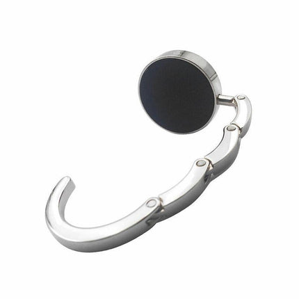 Portable Alloy Folding Table Hanger Foldable Purse Bag Holder Handbag Hook - Aimall