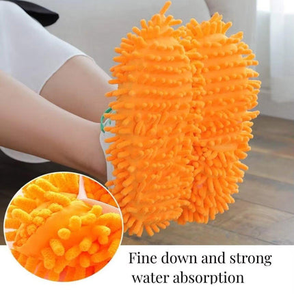 10pairs Washable Floor Cleaning Mop Shoes Removable Slipper Covers for Mopping