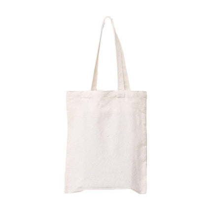 5PCS Canvas Tote Bag Cotton Blank DIY Shopping Shoulder Bags