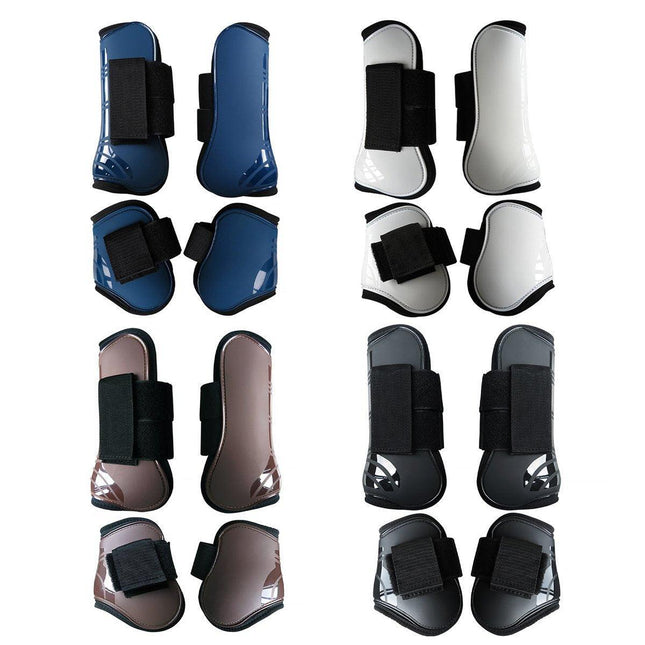 4pcs Show Jumping Horse Leg Warmers Gaiters for Joint Protection Equine Gear