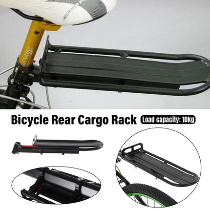Mountain Bike Rear Rack Flat Suspension Rack Accessories Luggage Carrier Shelf
