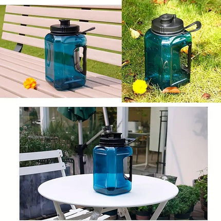 Large Capacity Outdoor Plastic Water Bottle Sports Portable Lightweight Drinking