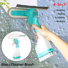 4in1 Window Cleaning Tool Multifunctional Home Wiper Glass Cleaner Scraper Kit