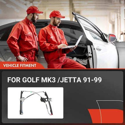 For Volkswagen Golf Jetta 91-99 Manual Window Lifter Regulator 1H0837401 402