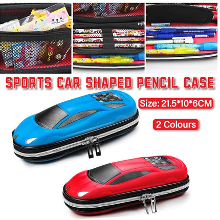Large Capacity Stationery Box Three Layer Multifunctional Pencil Bag Case