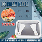Ice Cream Maker Yogurt Frozen Pan Mini Fried Yogurts Machine Rolled Homemade DIY - Aimall