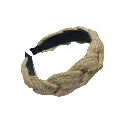 Women Ladies Twist Braid Hairband Wide Hairband Hoop Accessories Head Band Party - Aimall