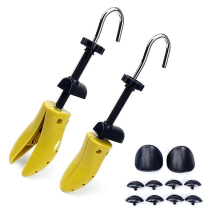 1x Adjustable Men Women Plastic Shoe /Boot Tree Shaper Keeper Stretcher Expander - Aimall