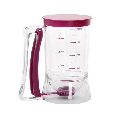 900mL Batter Dispenser Waffle Kitchen Measuring Cupcake Pancake Baking Tool Cup