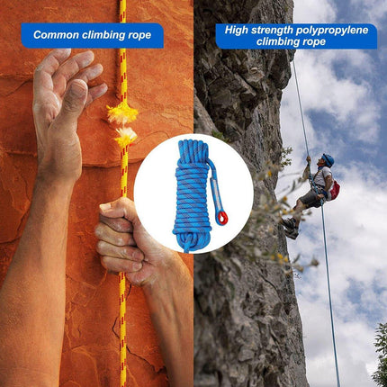 5 Sizes Outdoor Climbing Rope Nylon Safety Rope for Mountaineering Fire Escape
