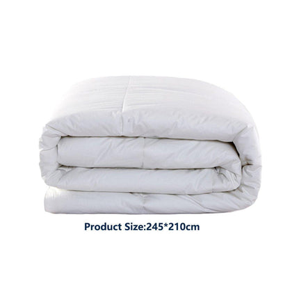 Luxury Hotel Quilt Core – Soft Microfiber Down Alternative Comforter for All Seasons