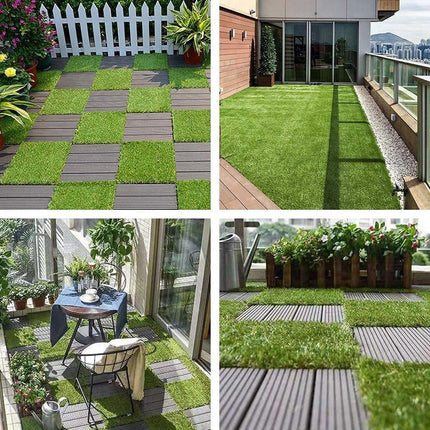 10SQM Artificial Grass Synthetic Turf Lawn 2x5m Fake Plant Plastic 30mm Height
