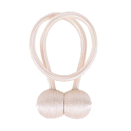 1PC Tieback Curtain Magnetic Ball Curtains Buckle Tie Backs Curtain Holder Home - Aimall