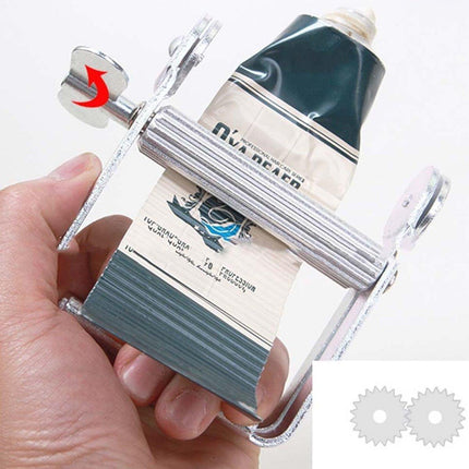 3PCS Manual Metal Toothpaste Squeezer Tool Easy Squeeze Tube Roller for Bathroom