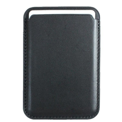 Magnetic Card Holder For Magsafe iPhone 14 13 Pro Max Leather Wallet Card Pocket - Aimall