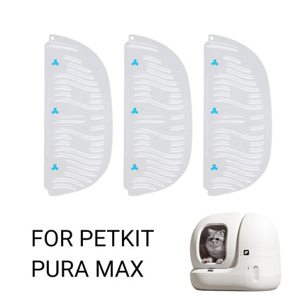 3PCS Smart Self-Cleaning Cat Litter Box Easy Wash Removable Tray Automatic Scoop