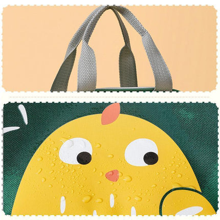 Cute Cartoon Lunch Bag Reusable Insulated School Lunch Box Cooler Tote Boy Girl - Aimall