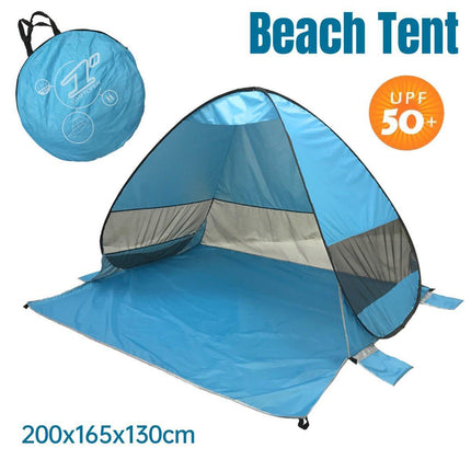 Automatic Pop Up Beach Tent UV Protection Portable Sunshade Shelter Outdoor