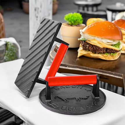 2pcs Manual Hamburger Meat Press Round Patty Maker Kitchen Burger Press Plate